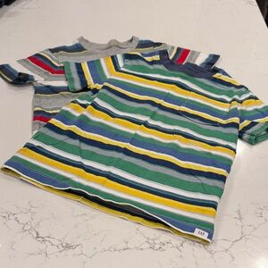 GAP Kids Vibrant Striped Short Sleeve Tees